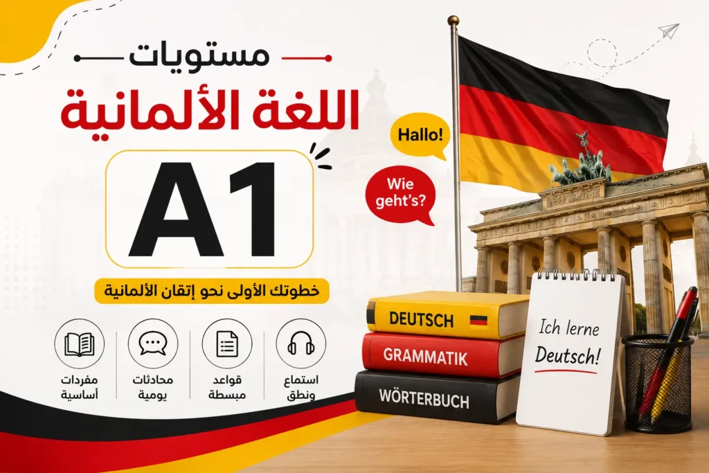 مستويات اللغة الالمانية A1