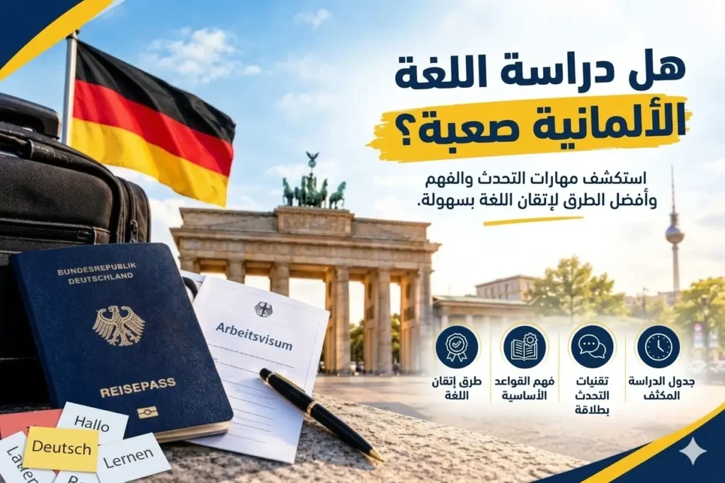 هل دراسة اللغة الألمانية صعبة